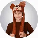 Шапка Медведь р.51-54 хлоп уши/Батик/ в Нижнем Новгороде