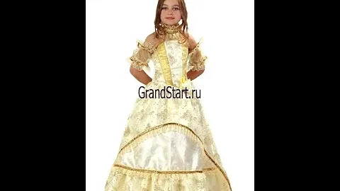 👍 Костюм 💫 Золушка-Принцесса для девочек — Магазин GrandStart.ru ❤️