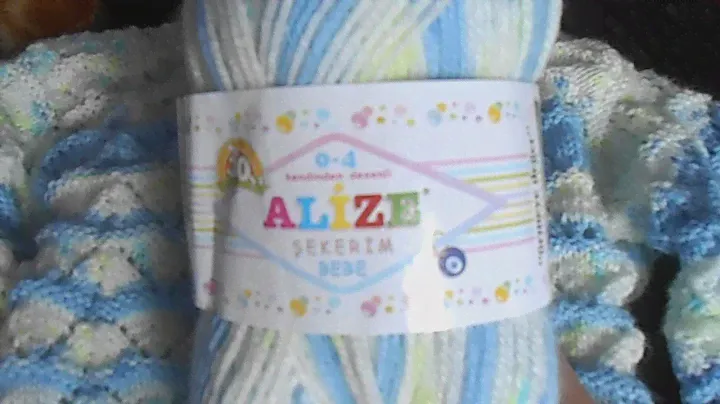 Детский костюмчик из пряжи Alize sekerim bebe