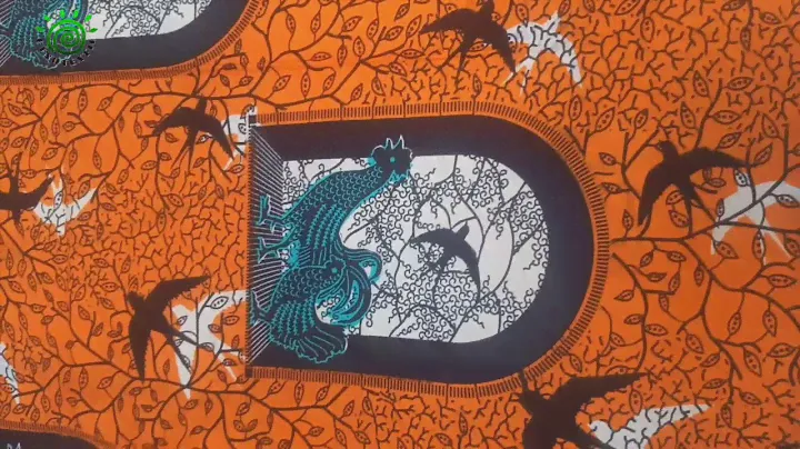 Африканский хлопок Uniwax (Vlisco Group). Ткань с восковым принтом из Кот-д’Ивуар Blue
