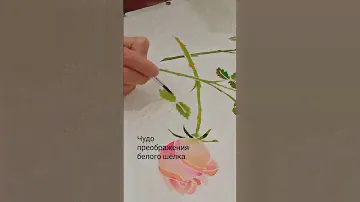 Роспись шёлка - волшебство, доступное всем #батик #silkpainting #холодныйбатик #росписьшелка #batik