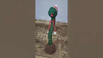Символ 2025. Год змеи. Змея амигуруми. Мастер-класс в разработке.