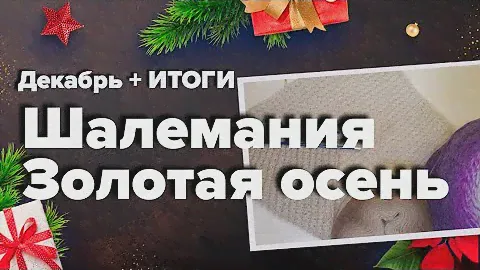 Шалемания.Золотая осень// 4 отчет и ИТОГИ