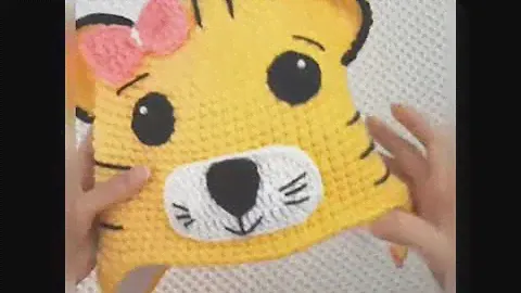 Шапочка тигр