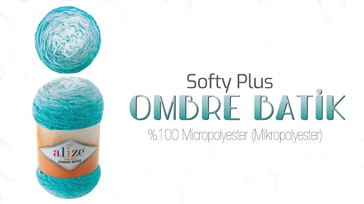 Alize Softy Plus Ombre Batik ( English Subtitles )