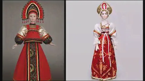 русский народный костюм