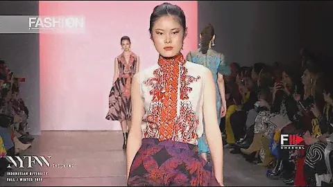 ALLEIRA BATIK Indonesian Diversity Fall 2019 New York - Fashion Channel