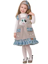 Карнавальный Костюм Мышка Тики БАТИК 5906 (Девочка, 4 года / 104 см)