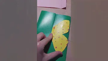Открытка с бабочкой от сына его прабабушке  #наденьрождения #открытка #своимируками #деньрождения