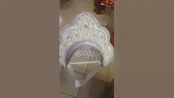 Кокошник "Светлана" белый