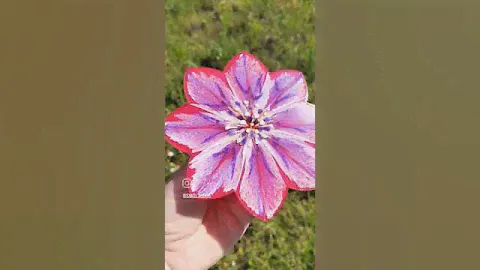 Подстаканник из эпоксидной смолы #цветывсмоле#рисуюцветы#эпоксиднаясмола#resinart